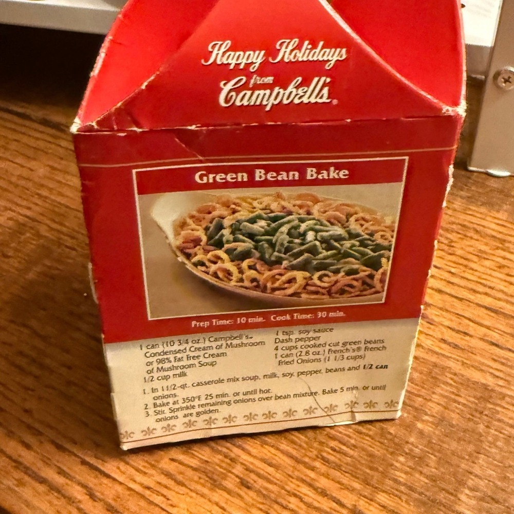 66. Vintage 1998 Campbell's collectors, edition ornament and original box. - Picture 4 of 6